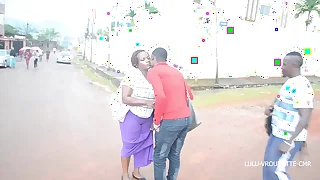 An orgy fuck between two guys plus a pretty girl during an obstacle preparation for an obstacle Easter party in Cameroon after show a clean pair of heels an obstacle church. to discern on African Street thug